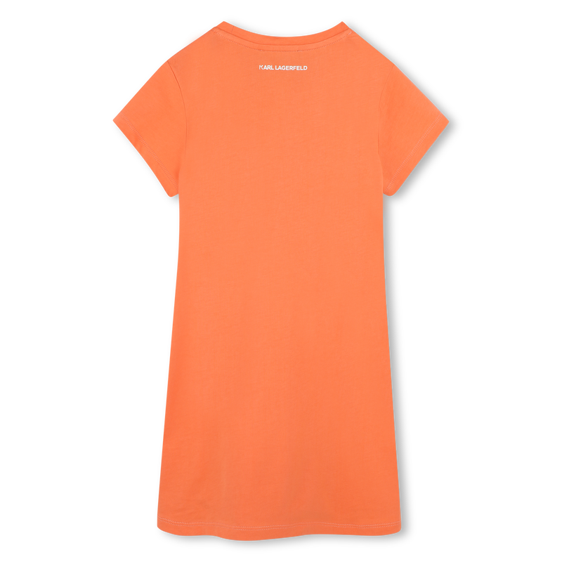 Vestito a maniche corte KARL LAGERFELD KIDS 
                        BAMBINA