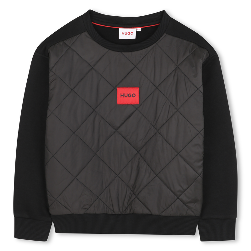 Felpa girocollo HUGO 
                        RAGAZZO