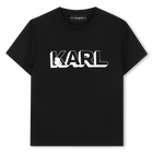 T-shirt a maniche corte KARL LAGERFELD KIDS 
                    BAMBINO