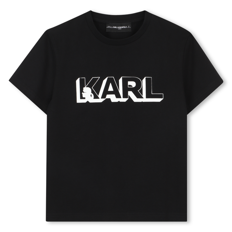 T-shirt a maniche corte KARL LAGERFELD KIDS 
                        BAMBINO