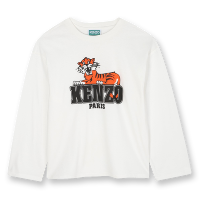 T-shirt a maniche lunghe KENZO KIDS RAGAZZO