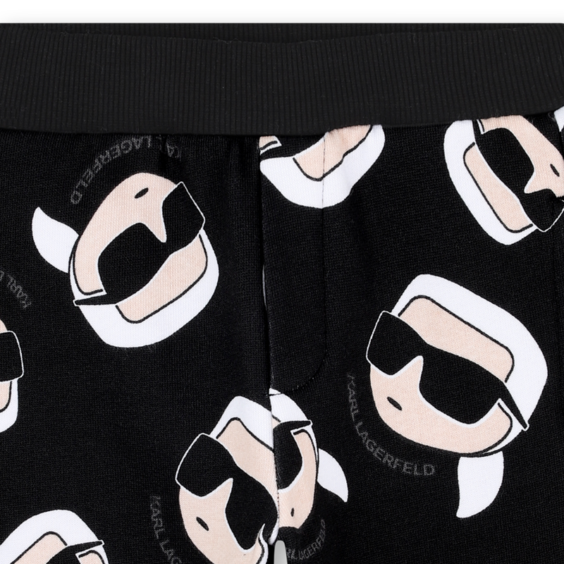 Brushed fleece pants KARL LAGERFELD KIDS 
                        RAGAZZO