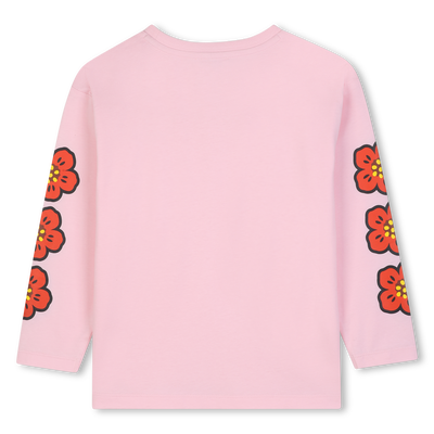 Maglietta a maniche lunghe KENZO KIDS BAMBINA