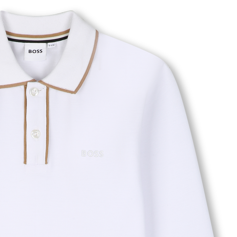 Polo a maniche lunghe BOSS 
                        RAGAZZO