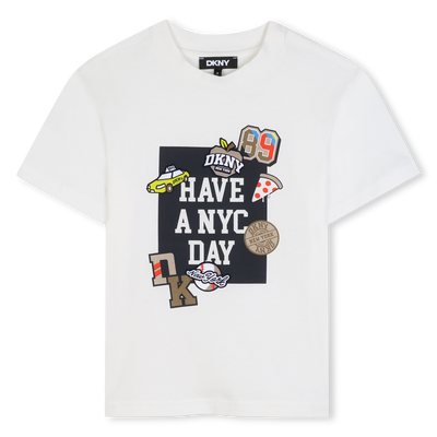 T-shirt a maniche corte DKNY RAGAZZO