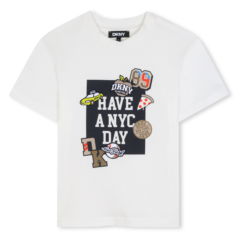 T-shirt a maniche corte DKNY 
                        RAGAZZO
