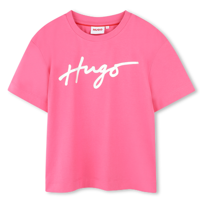 T-shirt a maniche corte HUGO BAMBINA