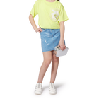T-shirt ampia maniche corte DKNY 
                    BAMBINA