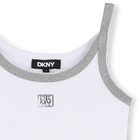 Canotta con illustrazione DKNY 
                    BAMBINA