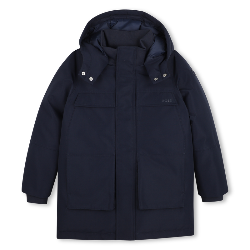 Parka con cappuccio BOSS 
                        RAGAZZO