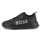 Sneakers con lacci elasticizzati BOSS 
                    RAGAZZO