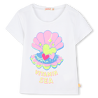 T-shirt a maniche corte, BIANCO, hi-res