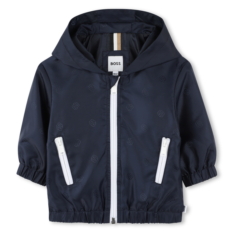 Giacca a vento con cappuccio BOSS 
                        RAGAZZO