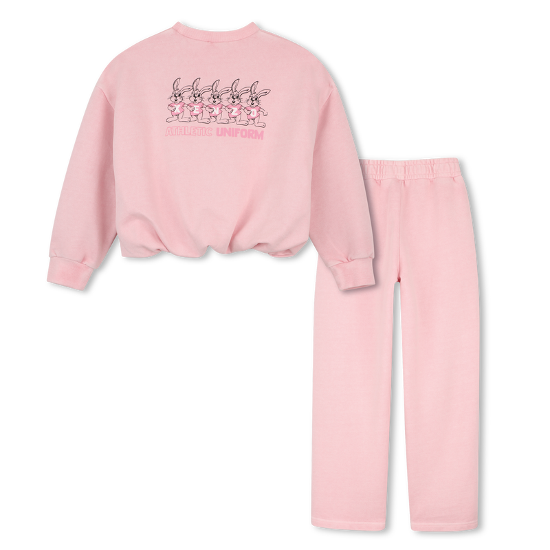Completo felpa e pantaloni KENZO KIDS 
                        BAMBINA