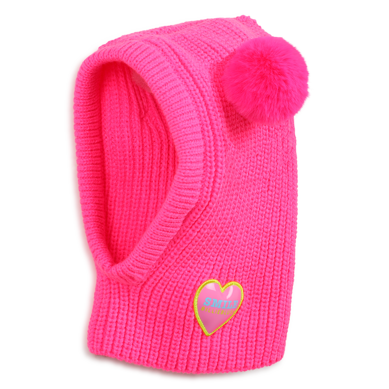 Cappuccio in maglia BILLIEBLUSH 
                        BAMBINA