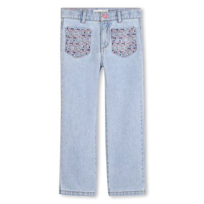 PANTALONI IN DENIM BILLIEBLUSH BAMBINA