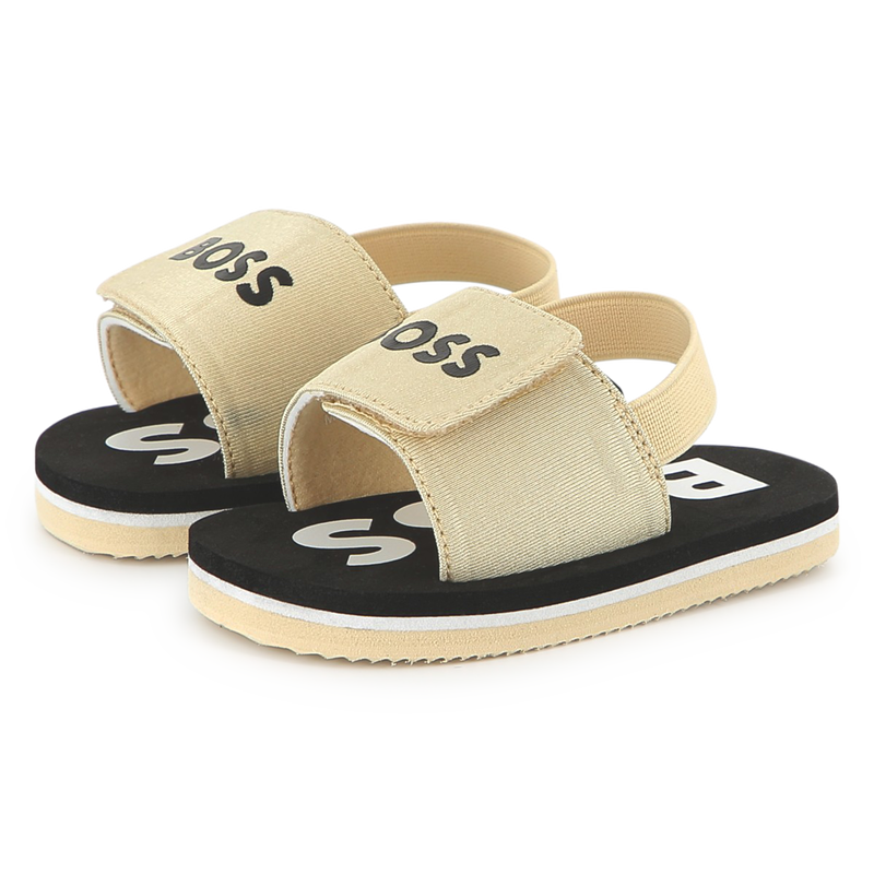 Ciabatte con scratch BOSS 
                        RAGAZZO