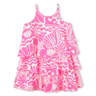 Vestito con volant in viscosa BILLIEBLUSH 
                    BAMBINA