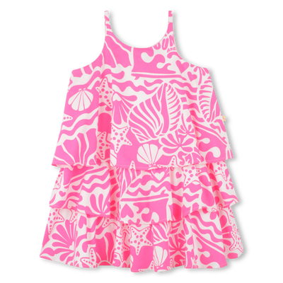 Vestito con volant in viscosa BILLIEBLUSH BAMBINA