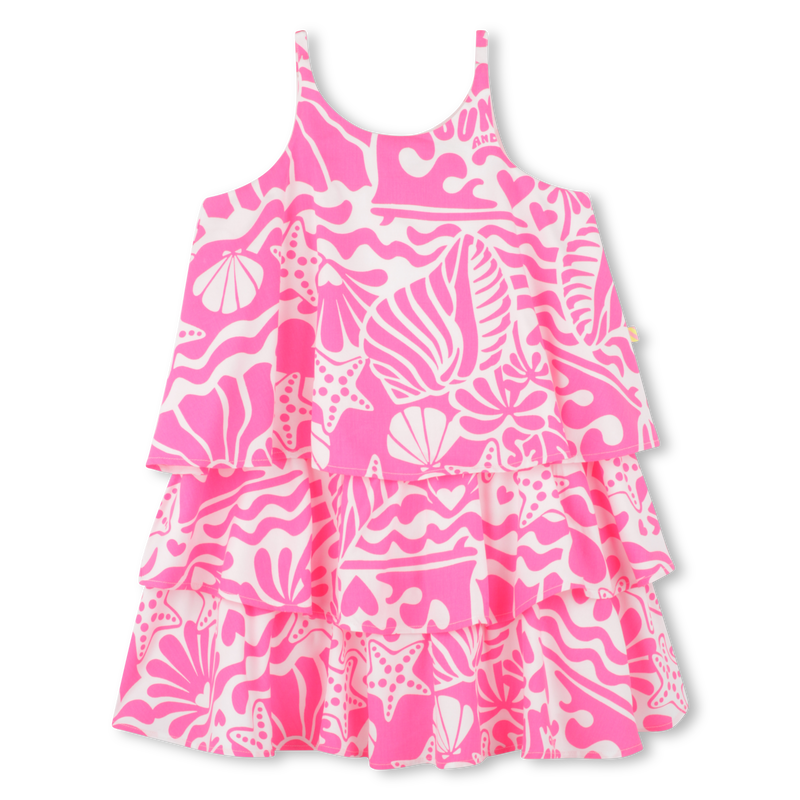 Vestito con volant in viscosa BILLIEBLUSH 
                        BAMBINA
