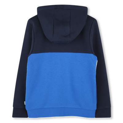 Felpa con zip e cappuccio BOSS RAGAZZO