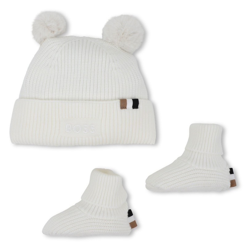 Set cappello e stivaletti BOSS 
                        UNISEX