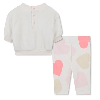 Set felpa e pantaloni BILLIEBLUSH BAMBINA