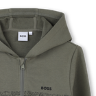 Cardigan con cappuccio BOSS 
                    RAGAZZO