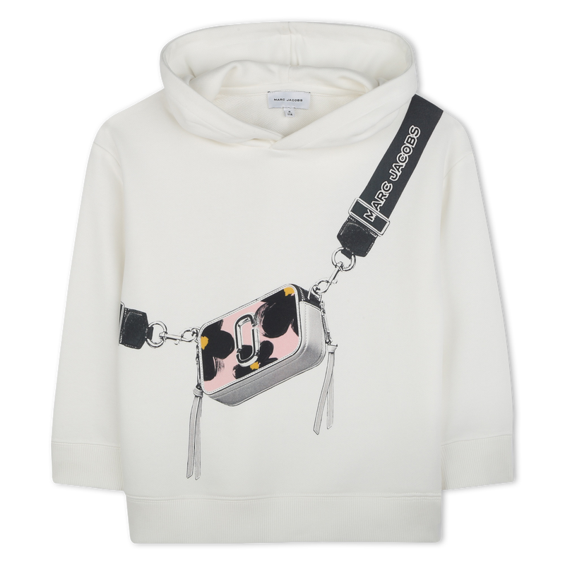 Felpa calda con cappuccio MARC JACOBS 
                        BAMBINA