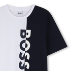 T-shirt a maniche corte BOSS 
                    RAGAZZO