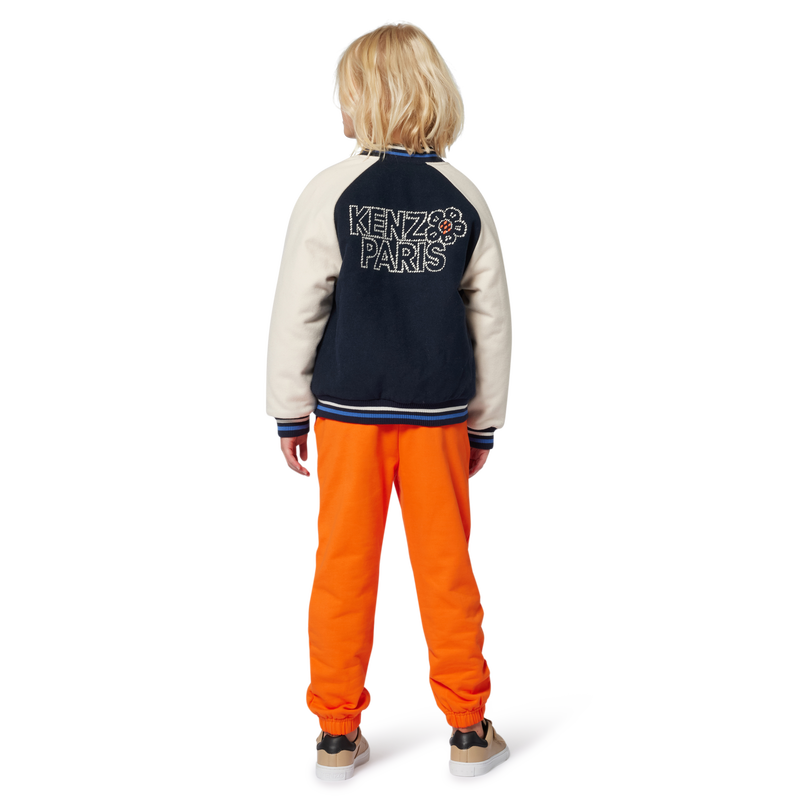 Bomber con chiusura a scatto KENZO KIDS 
                        BAMBINA