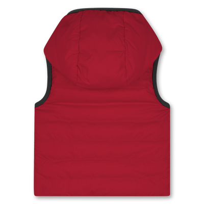 Piumino smanicato reversibile BOSS RAGAZZO