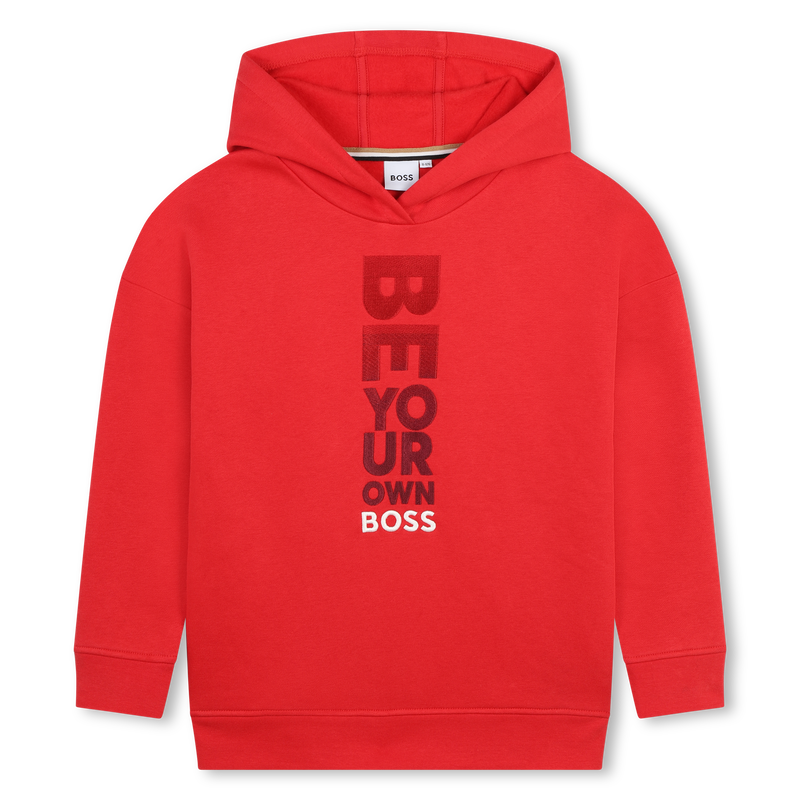 Felpa con cappuccio BOSS 
                        RAGAZZO