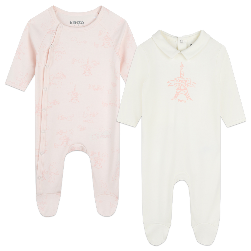 Cotton Pajamas (Pack Of 2) KENZO KIDS 
                        UNISEX