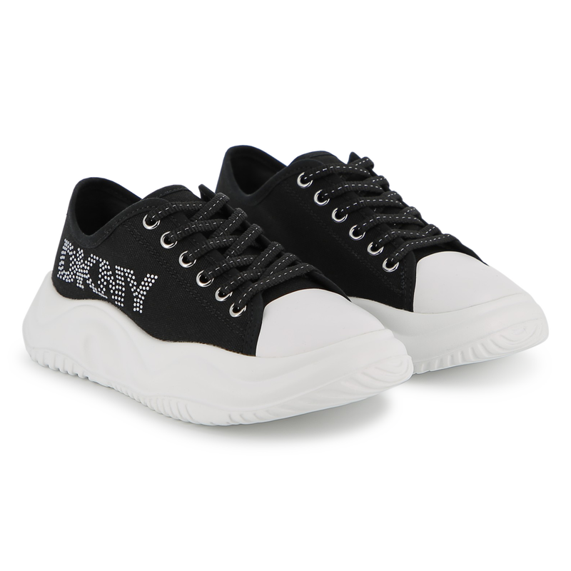 SNEAKERS STRINGATE DKNY 
                        BAMBINA
