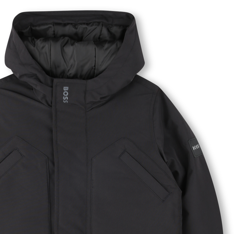 Parka con cappuccio BOSS 
                        RAGAZZO