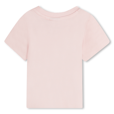 T-shirt con stampa lucida BOSS BAMBINA