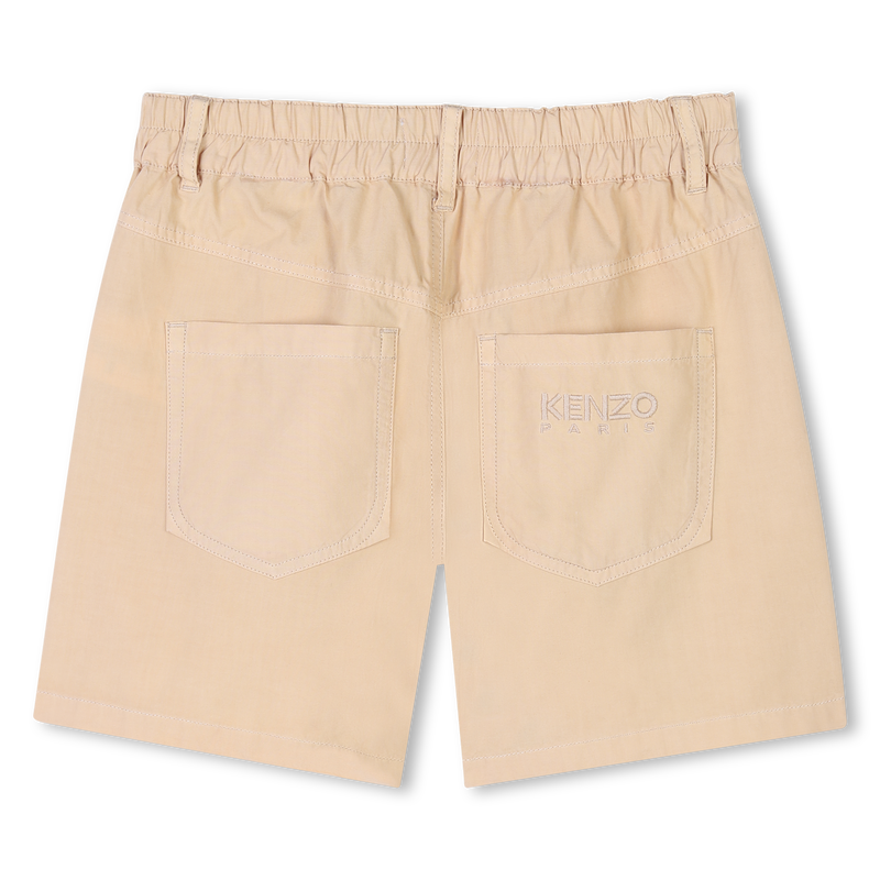 Shorts ricamati con tasche KENZO KIDS 
                        BAMBINA