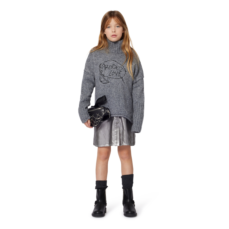 Maglione con collo alto ZADIG & VOLTAIRE 
                        BAMBINA