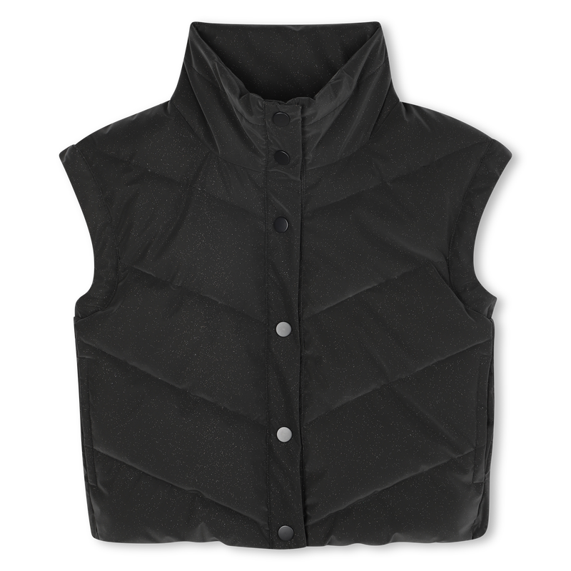 Piumino smanicato glitterato BILLIEBLUSH 
                        BAMBINA