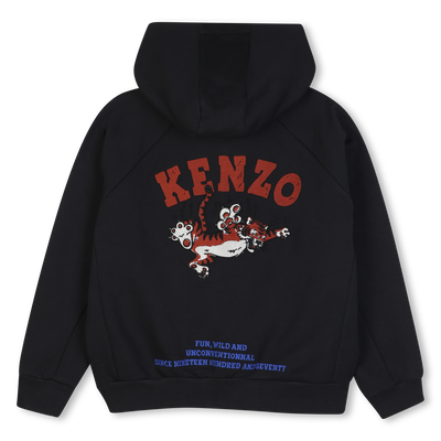 Cardigan con cappuccio KENZO KIDS RAGAZZO