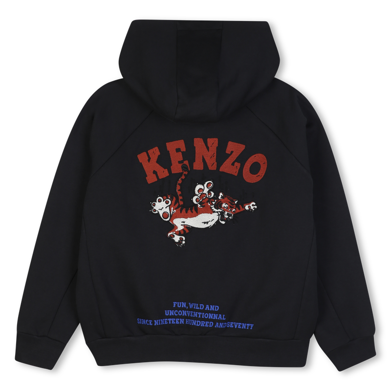 Cardigan con cappuccio KENZO KIDS 
                        RAGAZZO