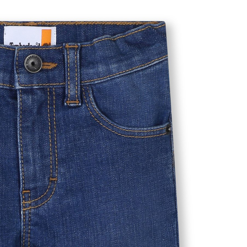 Jeans dritti logo a contrasto TIMBERLAND 
                        RAGAZZO