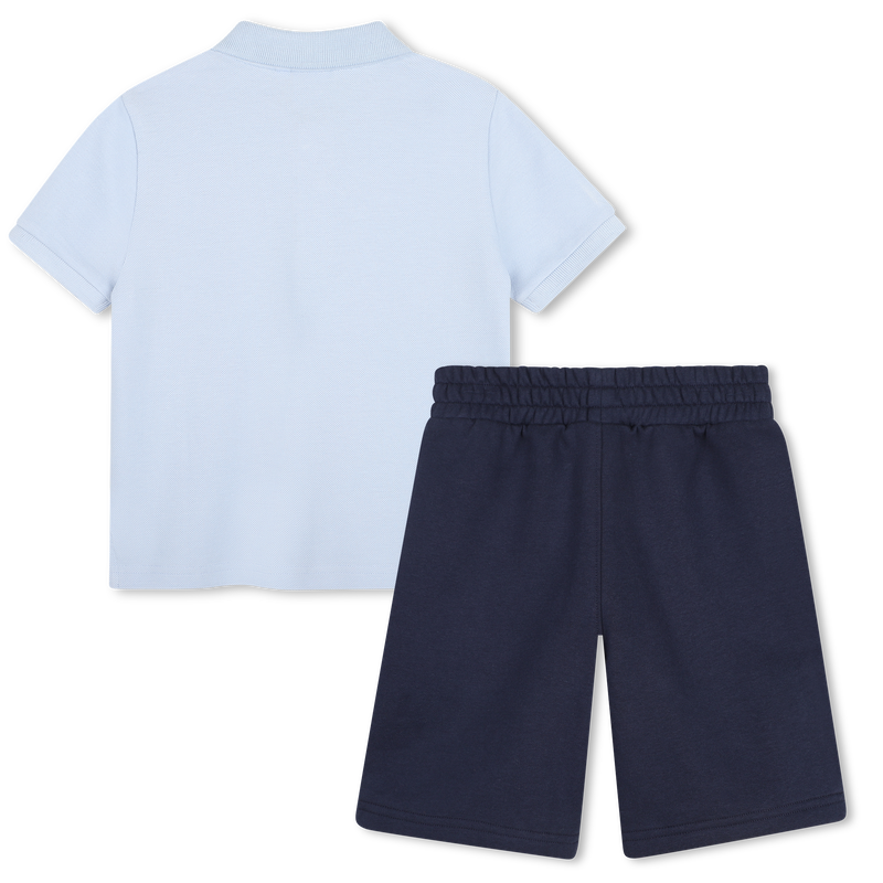 SET POLO + PANTALONCINI BOSS 
                        RAGAZZO