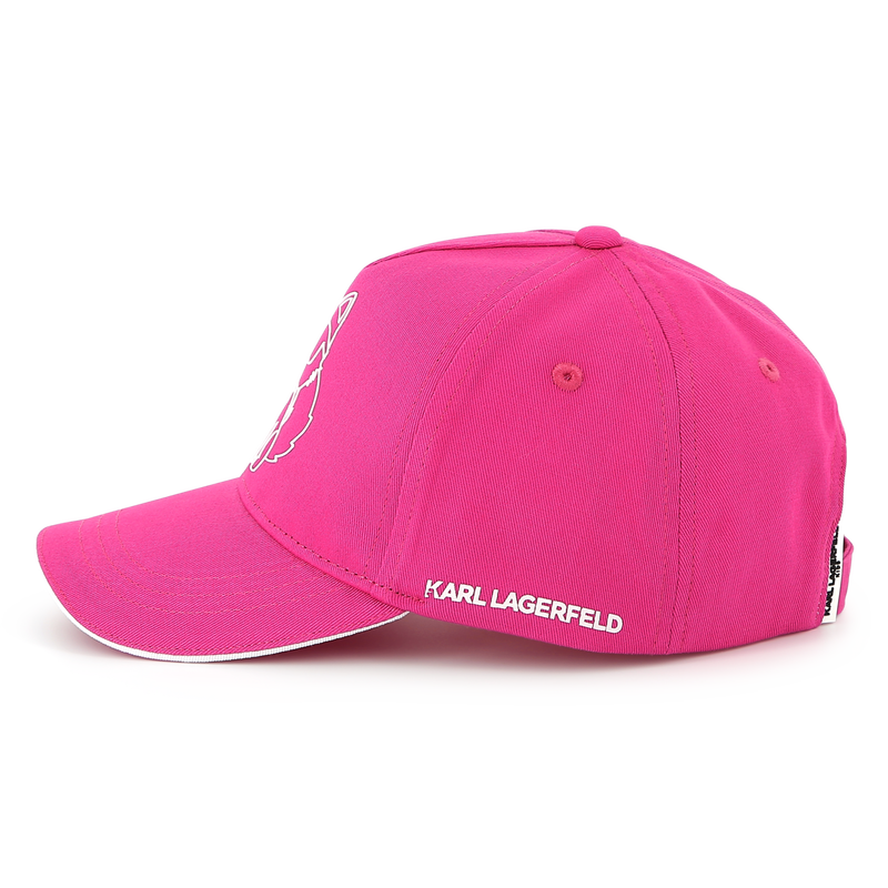 Cappello regolabile in cotone KARL LAGERFELD KIDS 
                        BAMBINA
