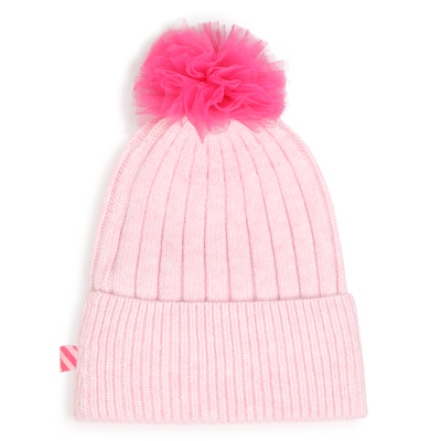 Berretto con pon-pon in tulle BILLIEBLUSH BAMBINA