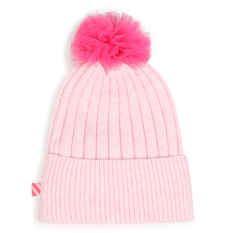 Berretto con pon-pon in tulle BILLIEBLUSH 
                        BAMBINA