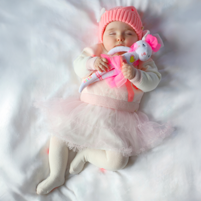 Cappello ricamato a cuore BILLIEBLUSH 
                        BAMBINA