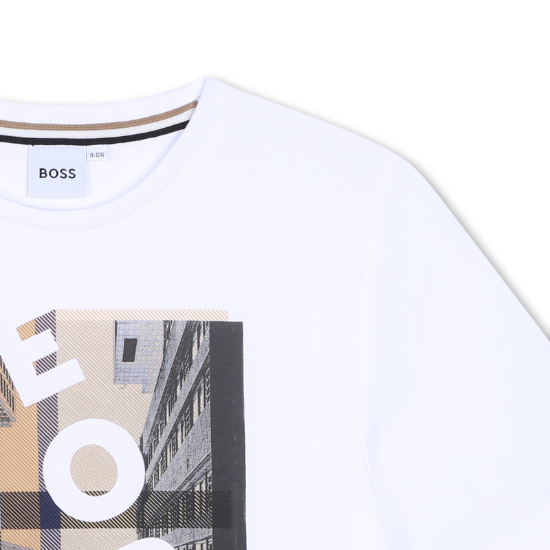 T-shirt a maniche corte BOSS 
                        RAGAZZO