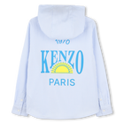 Camicia con cappuccio e stampa KENZO KIDS 
                    RAGAZZO